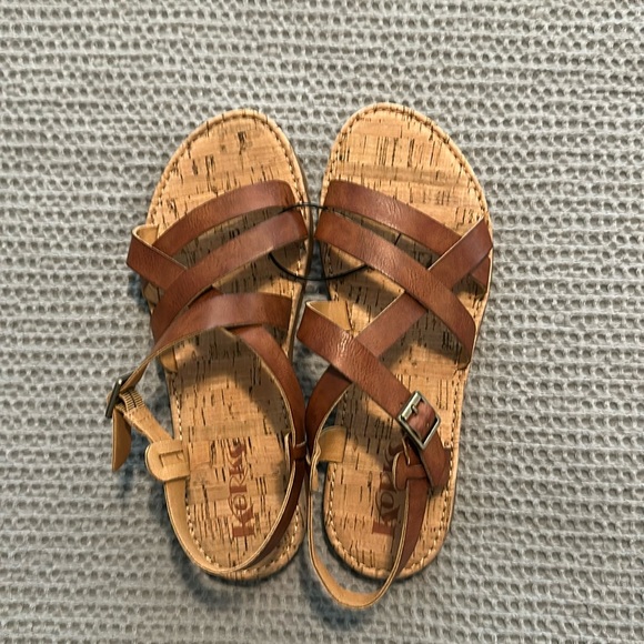 Sandales New Directions – Femme – Taille 9 – Motif Serpent – Ouvertes